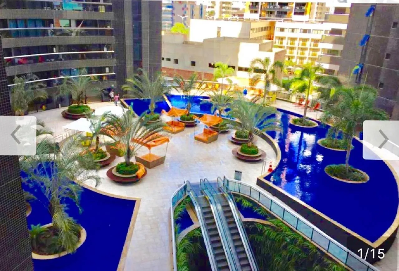 Apartmán Landscape Beira Mar Deluxe Vista Mar Fortaleza  0*, Fortaleza (Ceara) Brazílie